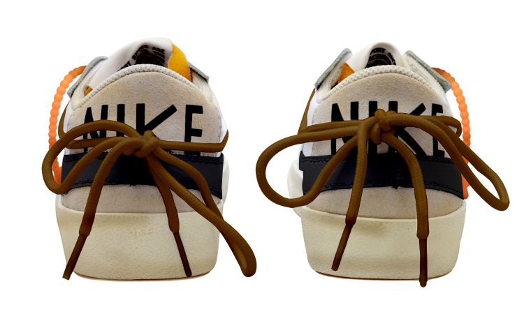 Shop Zapatillas Nike Blazer Low 'Deconstructed Graffiti Star Negro Blanco' DN2158-101(Team拾玖-棕黄做旧S-BOX）