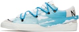 Buy 나이키 블레이저 로우 '그라피티 블루 스카이 화이트 클라우드' (커스텀) DN2158-101(Team22-涂鸦解构蓝白A-BOX)