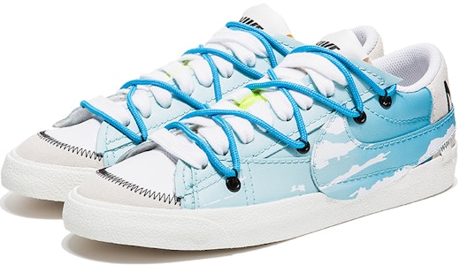 【カスタムシューズ】ナイキ ブレーザー ロー『グラフィティブルースカイホワイトクラウド』 DN2158-101(Team22-涂鸦解构蓝白A-BOX) Lookbook 【カスタムシューズ】ナイキ ブレーザー ロー『グラフィティブルースカイホワイトクラウド』 DN2158-101(Team22-涂鸦解构蓝白A-BOX)