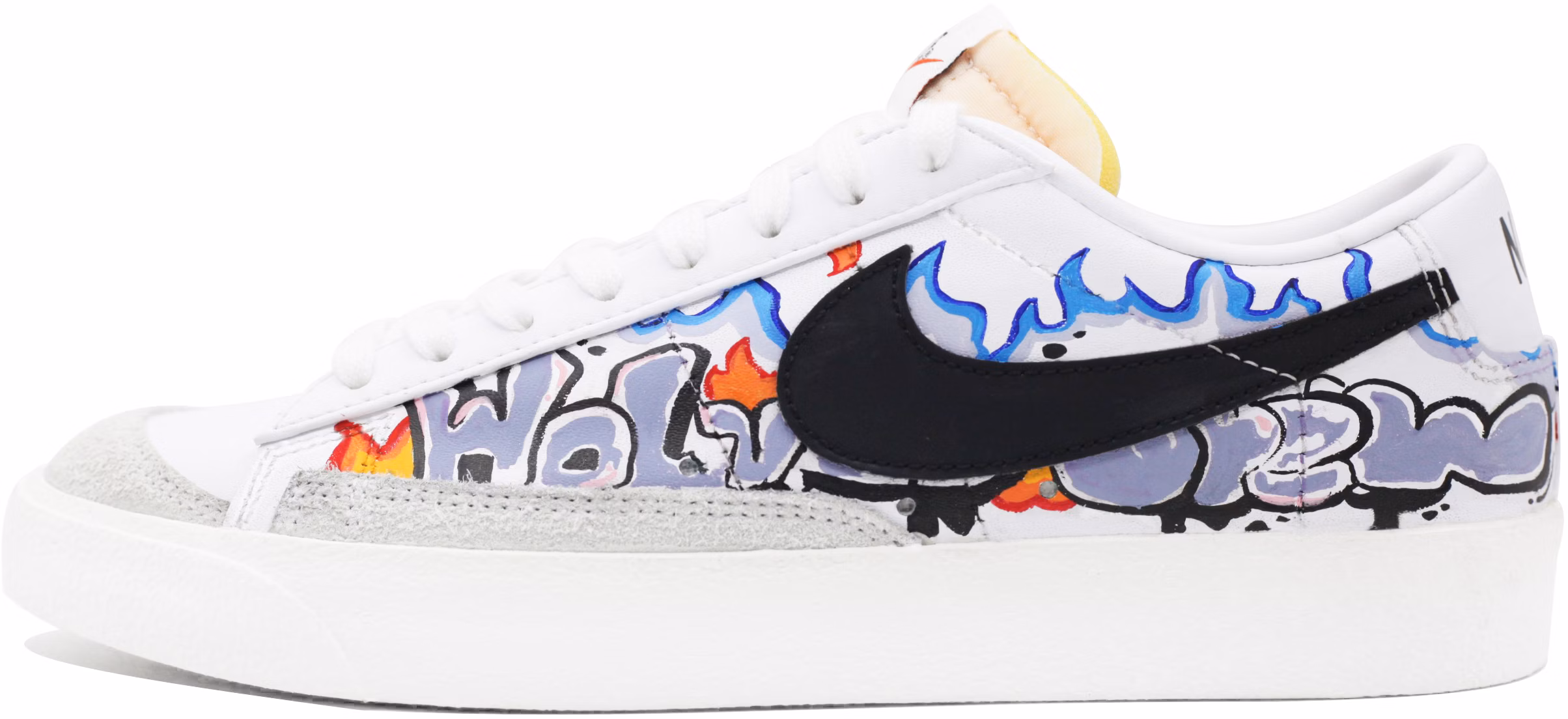 custom-shoes-nike-blazer-low-graffiti-purple-white