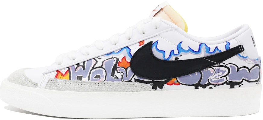나이키 블레이저 로우 '그라피티 보라-흰' (커스텀) DA6364-101(Team39-AMY121涂鸦) Buy 나이키 블레이저 로우 '그라피티 보라-흰' (커스텀) DA6364-101(Team39-AMY121涂鸦)