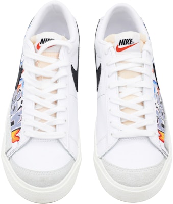 나이키 블레이저 로우 '그라피티 보라-흰' (커스텀) DA6364-101(Team39-AMY121涂鸦) Shop 나이키 블레이저 로우 '그라피티 보라-흰' (커스텀) DA6364-101(Team39-AMY121涂鸦)