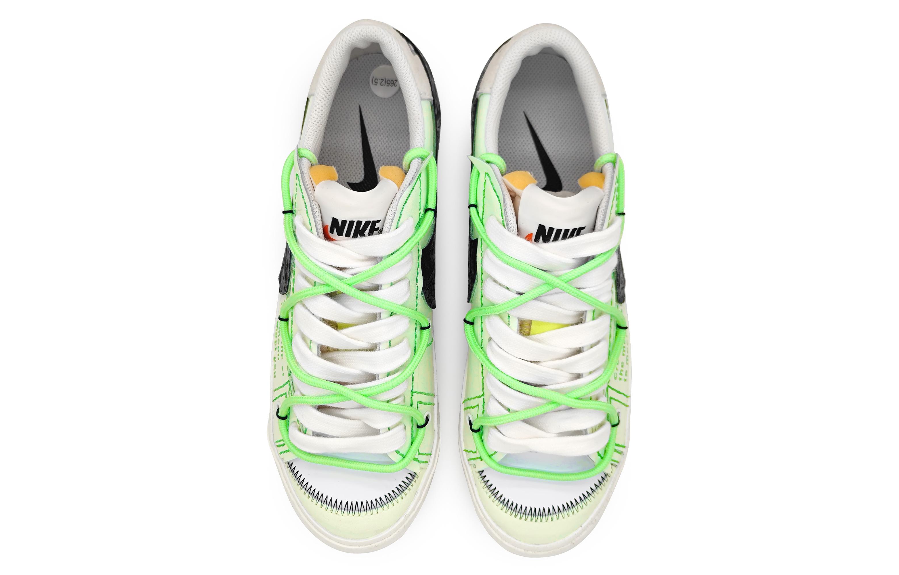 Shop [Zapatillas Personalizadas] Nike Blazer Low 'Patchwork Verde Marrón' DN2158-101(Team16-男款拼接缝线绿)