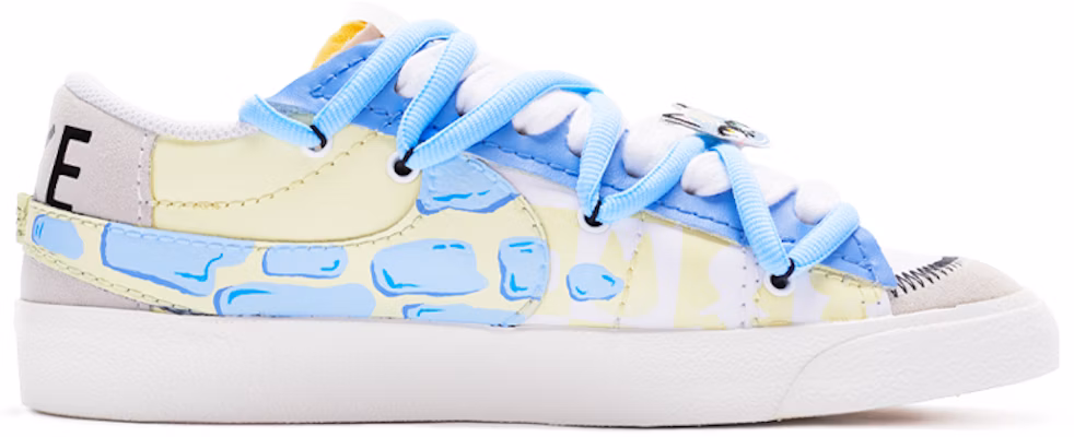 【定制鞋款】耐克 Blazer Low '冰裂蓝白' DN2158-101(TeamR-男款冰裂纹蓝白) Order 【定制鞋款】耐克 Blazer Low '冰裂蓝白' DN2158-101(TeamR-男款冰裂纹蓝白)