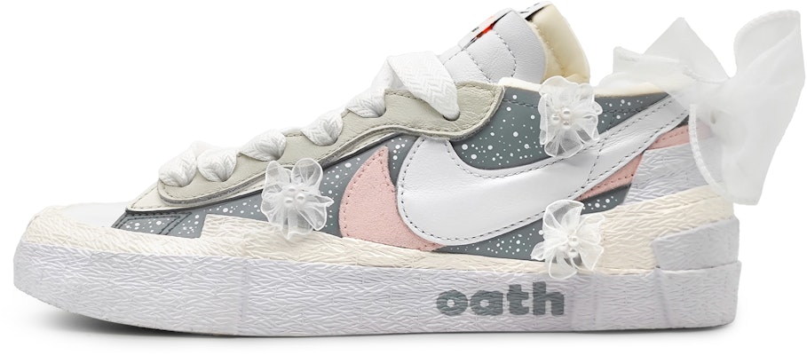 ナイキ ブレーザー Low "雪恋" グレー/白/ピンク DM6443-100-446008 Buy ナイキ ブレーザー Low "雪恋" グレー/白/ピンク DM6443-100-446008