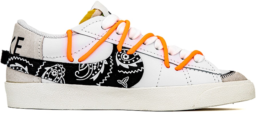 【定制球鞋】Nike Blazer Low 腰果花 解構 雙鞋帶 塗鴉 街頭 大鬧天宮 復古 低幫 板鞋 男款 黑白灰 Order 【定制球鞋】Nike Blazer Low 腰果花 解構 雙鞋帶 塗鴉 街頭 大鬧天宮 復古 低幫 板鞋 男款 黑白灰