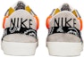 Shop 【定制球鞋】Nike Blazer Low 腰果花 解構 雙鞋帶 塗鴉 街頭 大鬧天宮 復古 低幫 板鞋 男款 黑白灰