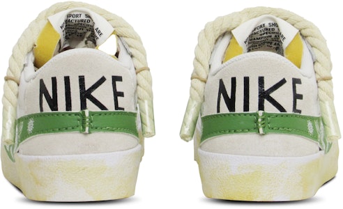 【訂製球鞋】Nike Blazer Low 腰果花 雙鞋帶 潮流百搭 小清新 低筒 板鞋 男款 白綠 Shop 【訂製球鞋】Nike Blazer Low 腰果花 雙鞋帶 潮流百搭 小清新 低筒 板鞋 男款 白綠