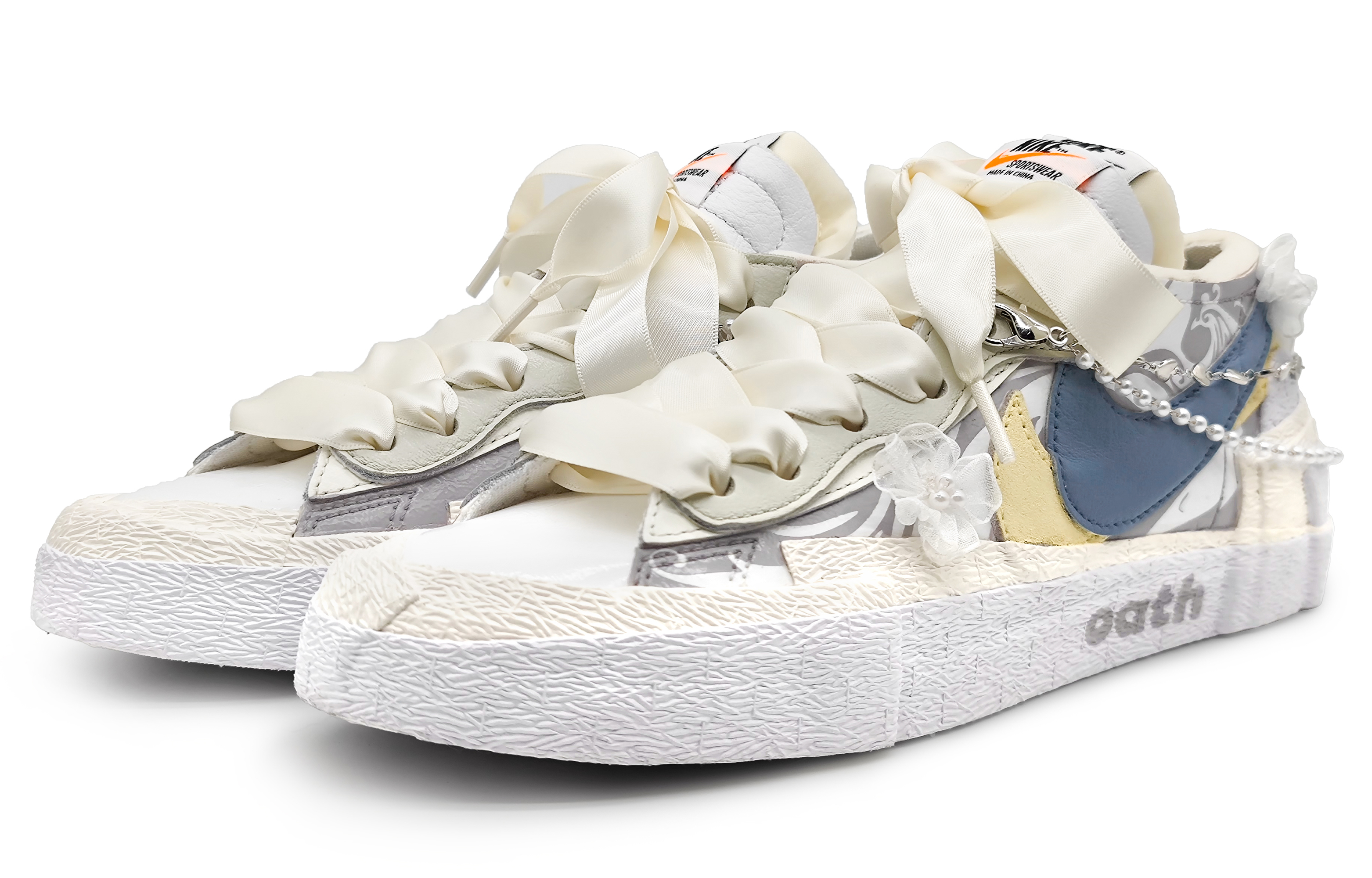 Lookbook [Sneakers Custom] Nike Blazer Low 'Phoenix Blue-Putih' DM6443-100-446009