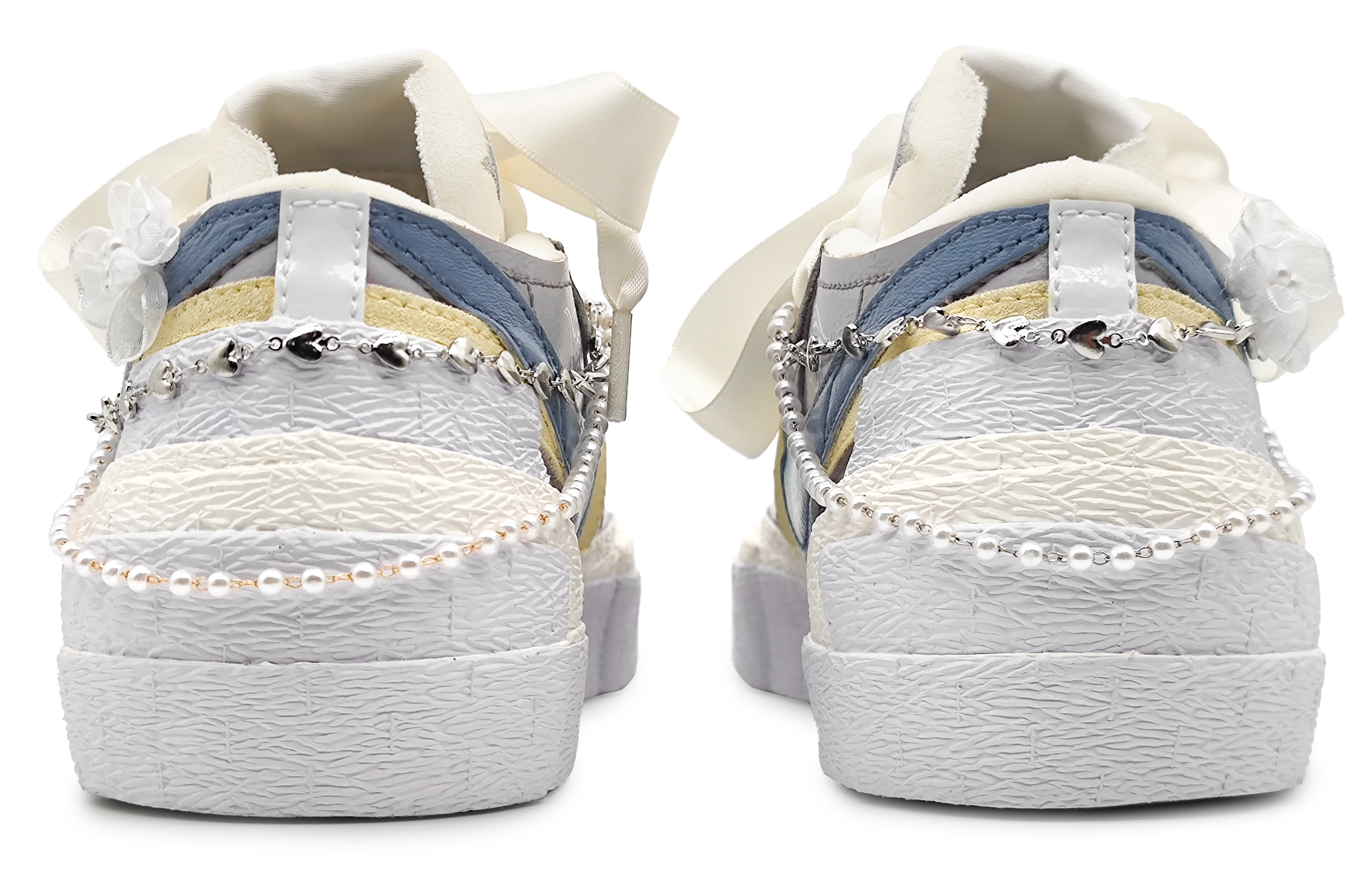 Purchase [Sneakers Custom] Nike Blazer Low 'Phoenix Blue-Putih' DM6443-100-446009