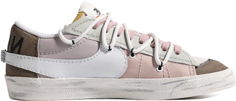 나이키 블레이저 로우 '봄 주문 펀칭 핑크 브라운 화이트' 맞춤 신발. DN2158-101(TeamM-男款春日序S-BOX) Order 나이키 블레이저 로우 '봄 주문 펀칭 핑크 브라운 화이트' 맞춤 신발. DN2158-101(TeamM-男款春日序S-BOX)