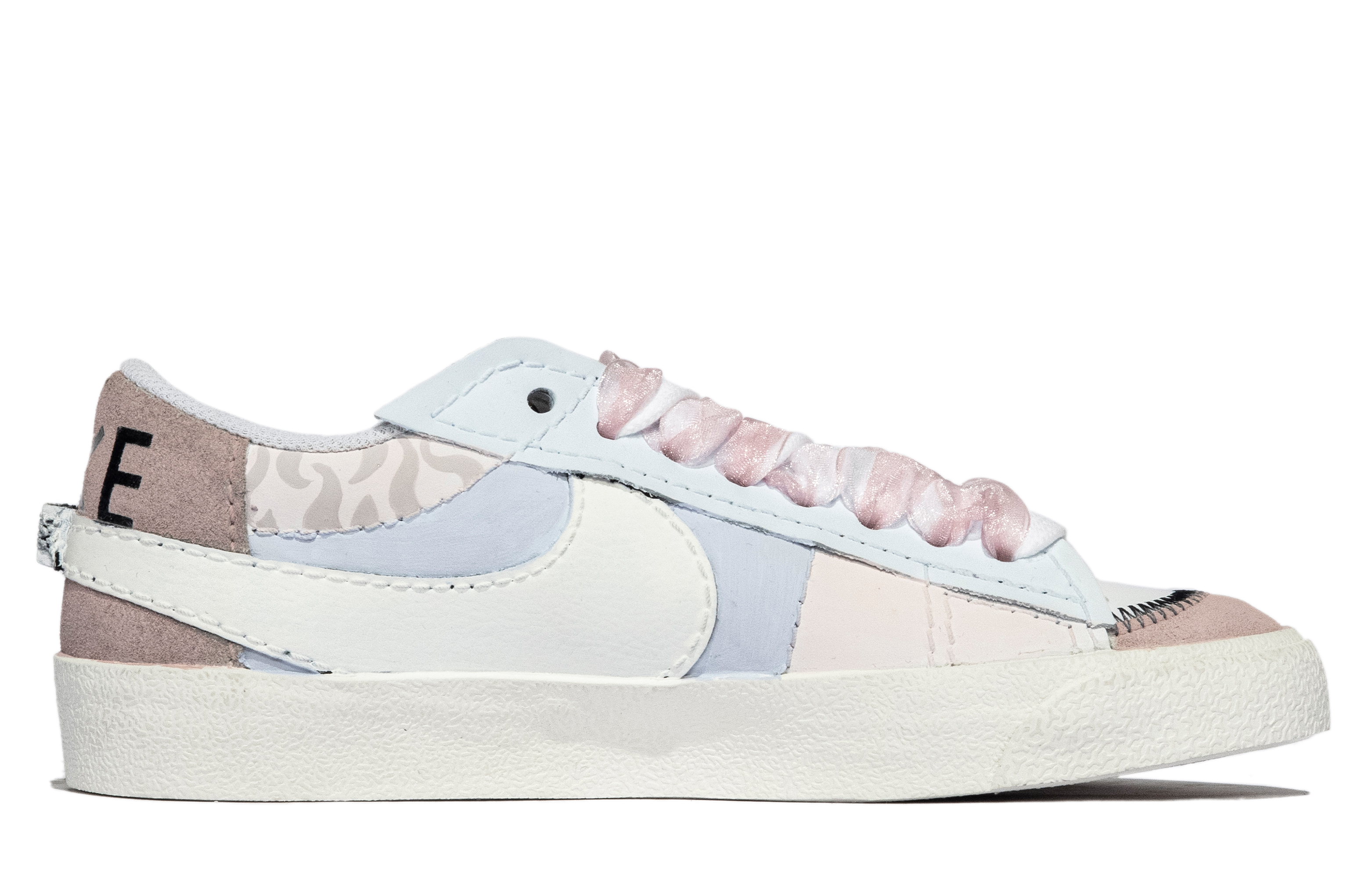 Order [Kasut Custom] Nike Blazer Low 'Tulip Biru Putih Merah Jambu' DN2158-101(TeamM-男款郁语金香S-BOX)