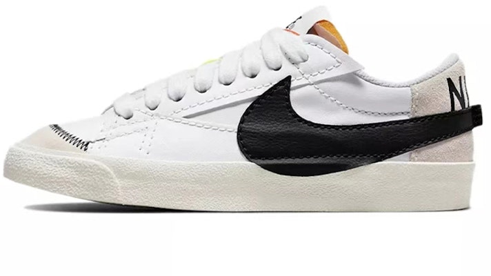 【定制球鞋】Nike Blazer Low 野鶴制造 復古風主題 解構雙鞋帶 特殊禮盒版 休閒運動 低幫 板鞋 男款 北卡藍 Details for 【定制球鞋】Nike Blazer Low 野鶴制造 復古風主題 解構雙鞋帶 特殊禮盒版 休閒運動 低幫 板鞋 男款 北卡藍