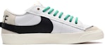 Order 【定制球鞋】Nike Blazer Low 潑墨 塗鴉兔子 休閒運動 低幫 板鞋 男款 白黑綠