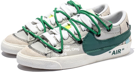 【定制球鞋】 Nike Blazer Low 野鶴製造 復古風主題 解構雙鞋帶 特殊禮盒版 休閒運動 低幫 板鞋 男款 白綠 Lookbook 【定制球鞋】 Nike Blazer Low 野鶴製造 復古風主題 解構雙鞋帶 特殊禮盒版 休閒運動 低幫 板鞋 男款 白綠