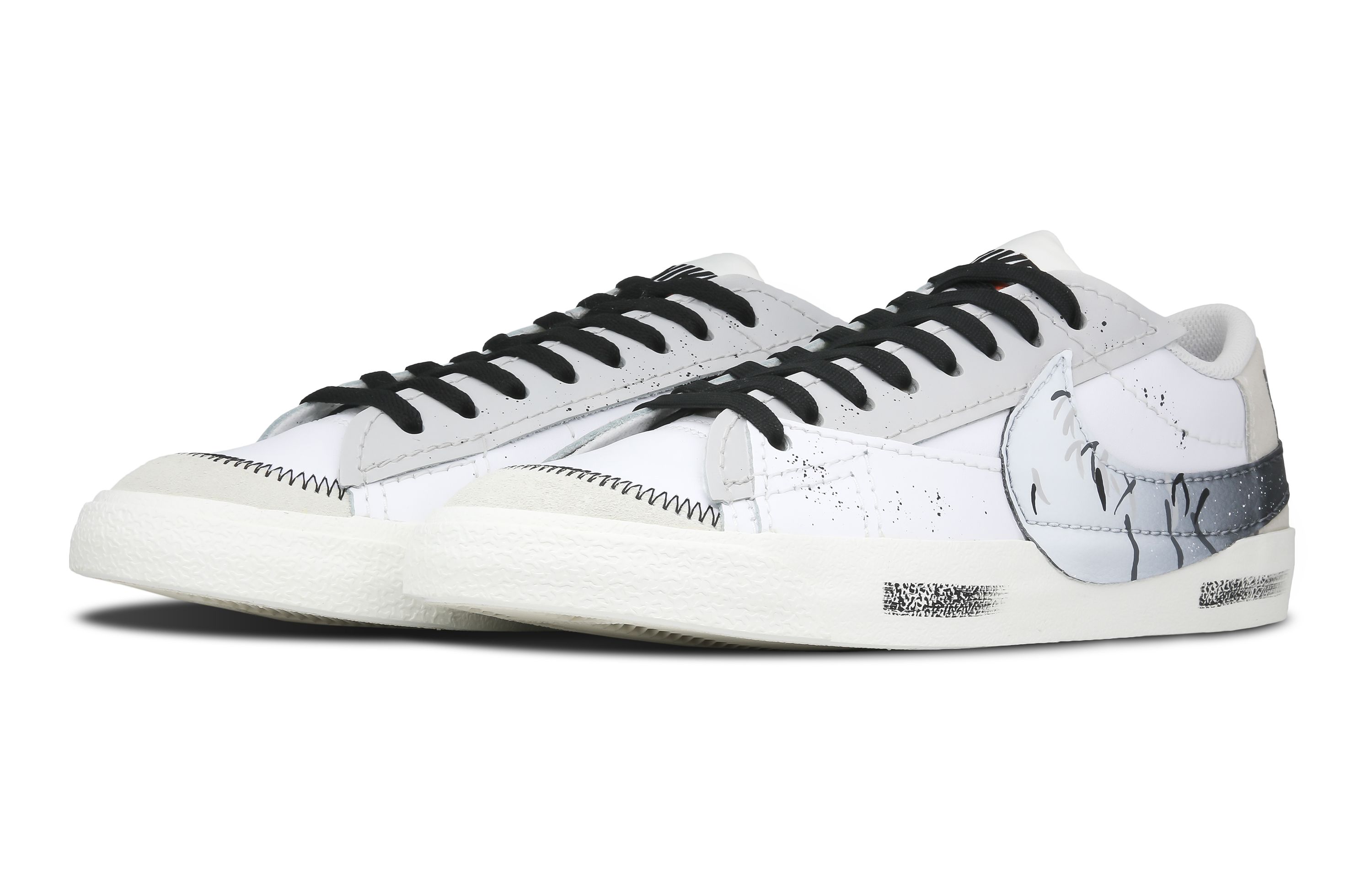 Lookbook カスタム ブレーザーLow "黑白竹" (Kasutamu Burēzā Low "Kokubyō Chiku") DN2158-101(Team43-男款国风水墨)