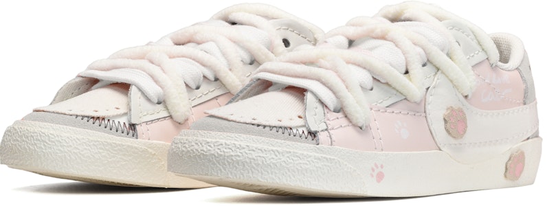 【カスタムシューズ】ナイキ ブレーザー ロー ジャンボ『フラッフィーキャット ブラック ホワイト ピンク』 DN2158-101(TeamE-男款猫咪肉垫黑白粉) Lookbook 【カスタムシューズ】ナイキ ブレーザー ロー ジャンボ『フラッフィーキャット ブラック ホワイト ピンク』 DN2158-101(TeamE-男款猫咪肉垫黑白粉)