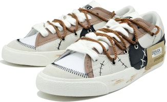 【定制球鞋】Nike Blazer Low Jumbo 山野萬里 復古休閒 縫合線 解構 低幫 板鞋 男款 灰棕 Lookbook 【定制球鞋】Nike Blazer Low Jumbo 山野萬里 復古休閒 縫合線 解構 低幫 板鞋 男款 灰棕