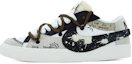 Buy 【訂製球鞋】Nike Blazer Low Jumbo 廢墟 復古休閒 縫線 塗鴉 潑墨 解構 低筒 男款 男款 白黑