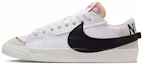 Details for 【訂製球鞋】Nike Blazer Low Jumbo 廢墟 復古休閒 縫線 塗鴉 潑墨 解構 低筒 男款 男款 白黑