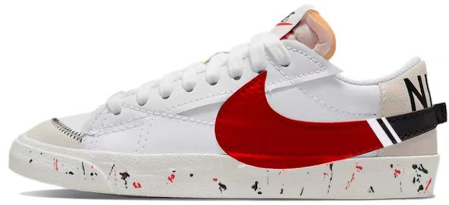 【カスタムシューズ】ナイキ ブレーザー ロー ジャンボ「白赤黒グラフィティ」 DN2158-101(Team56-流体泼墨) Buy 【カスタムシューズ】ナイキ ブレーザー ロー ジャンボ「白赤黒グラフィティ」 DN2158-101(Team56-流体泼墨)
