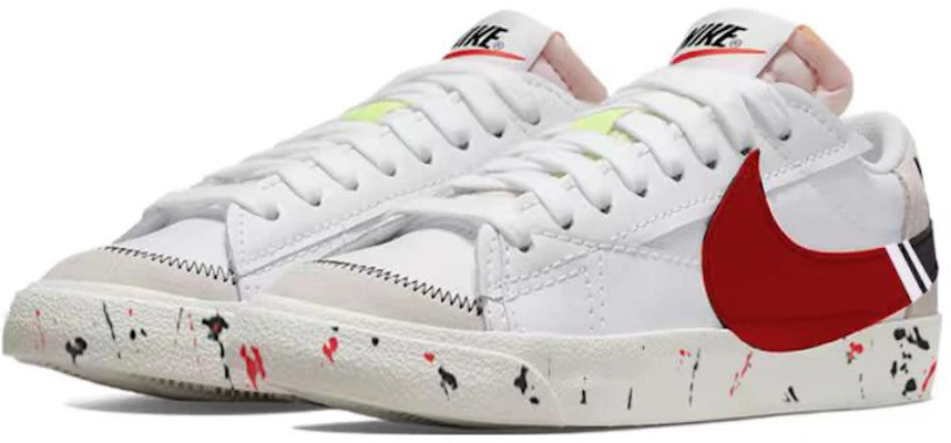 【カスタムシューズ】ナイキ ブレーザー ロー ジャンボ「白赤黒グラフィティ」 DN2158-101(Team56-流体泼墨) Lookbook 【カスタムシューズ】ナイキ ブレーザー ロー ジャンボ「白赤黒グラフィティ」 DN2158-101(Team56-流体泼墨)