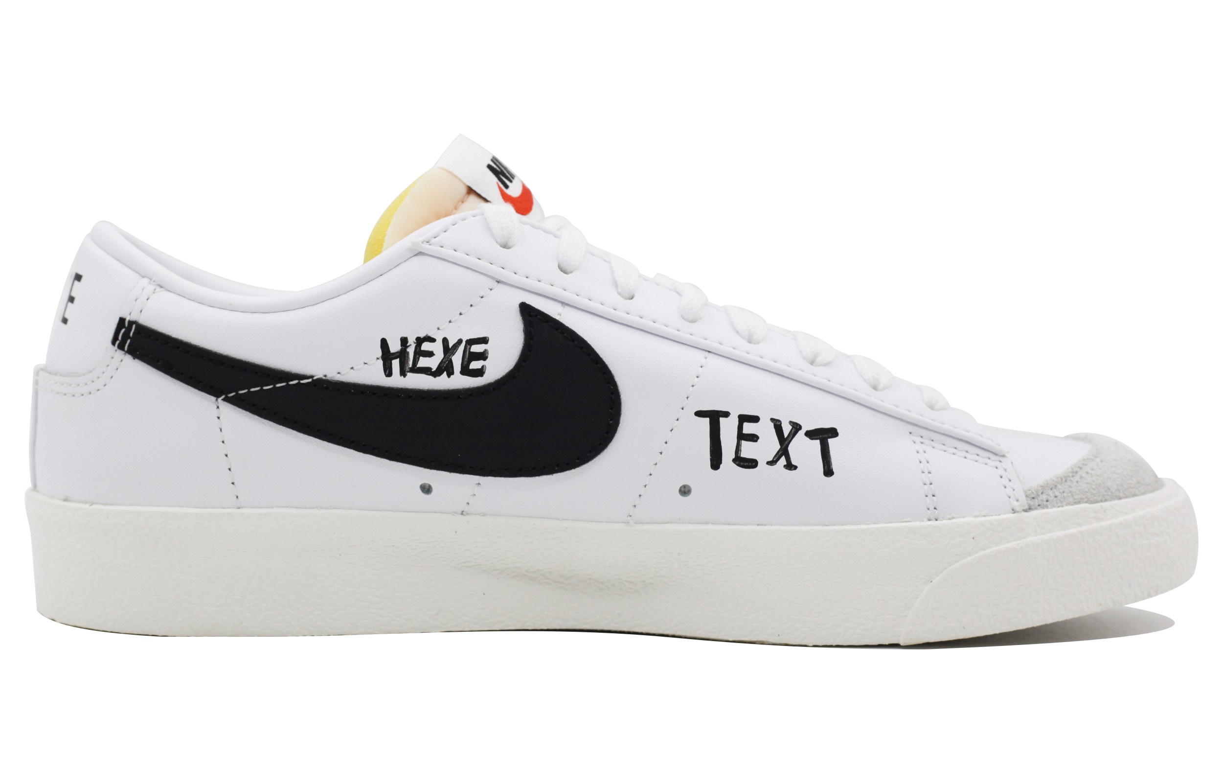 Order Zapatillas Nike Blazer Low Vintage 'Arte Graffiti Negro Blanco' DA6364-101(Team39-AMY105涂鸦)