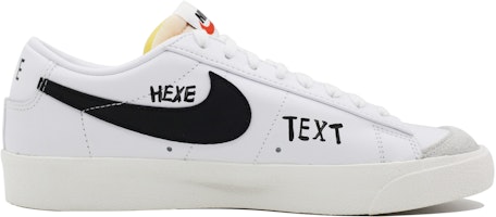 【訂製球鞋】Nike Blazer Low Vintage 塗鴉藝術 輕便 低筒 板鞋 男女皆宜 黑白 Order 【訂製球鞋】Nike Blazer Low Vintage 塗鴉藝術 輕便 低筒 板鞋 男女皆宜 黑白