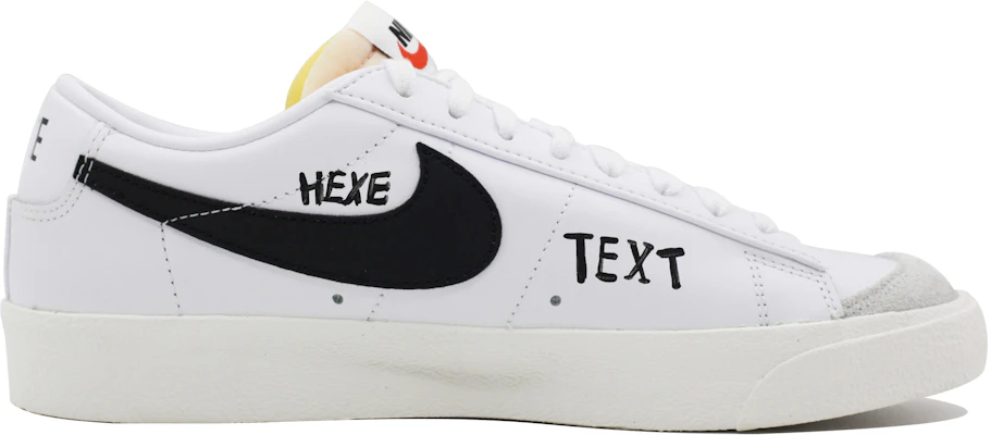 【訂製球鞋】Nike Blazer Low Vintage 塗鴉藝術 輕便 低筒 板鞋 男女皆宜 黑白 Order 【訂製球鞋】Nike Blazer Low Vintage 塗鴉藝術 輕便 低筒 板鞋 男女皆宜 黑白