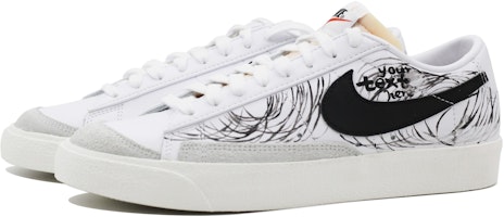 【訂製球鞋】Nike Blazer Low Vintage 塗鴉藝術 輕便 低筒 板鞋 男女皆宜 黑白 Lookbook 【訂製球鞋】Nike Blazer Low Vintage 塗鴉藝術 輕便 低筒 板鞋 男女皆宜 黑白