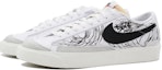 Lookbook Zapatillas Nike Blazer Low Vintage 'Arte Graffiti Negro Blanco' DA6364-101(Team39-AMY105涂鸦)