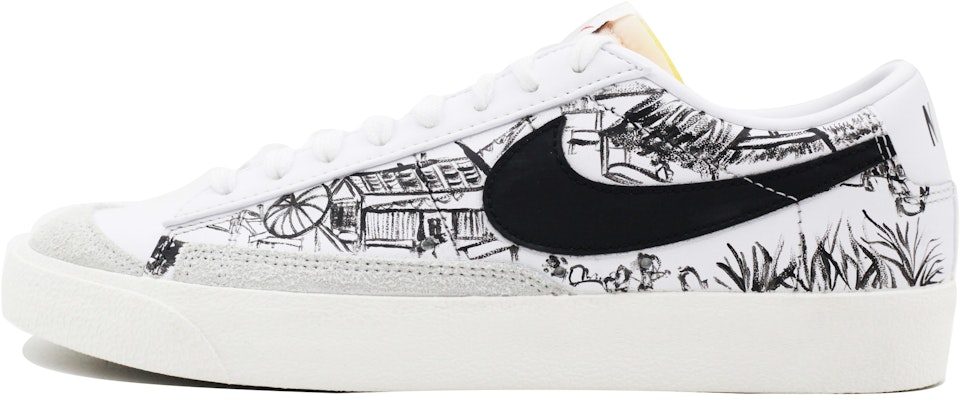 Zapatillas Nike Blazer Low Vintage 'Ribera Qingming Negro Blanco' DA6364-101(Team39-AMY117上河图) Buy Zapatillas Nike Blazer Low Vintage 'Ribera Qingming Negro Blanco' DA6364-101(Team39-AMY117上河图)