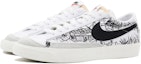 Lookbook Zapatillas Nike Blazer Low Vintage 'Ribera Qingming Negro Blanco' DA6364-101(Team39-AMY117上河图)