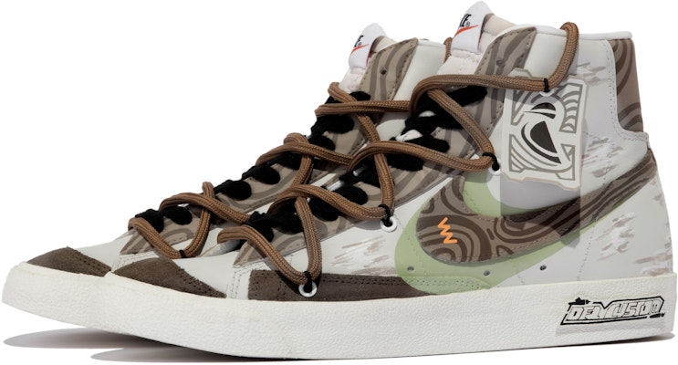 나이키 블레이저 미드 77 '토템 베이지브라운그레이' (커스텀) BQ6806-100(TeamM-男女同款千鸟xhzz) Lookbook 나이키 블레이저 미드 77 '토템 베이지브라운그레이' (커스텀) BQ6806-100(TeamM-男女同款千鸟xhzz)