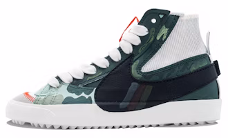 【定製球鞋】Nike Blazer Mid 77 Jumbo 迷彩 高筒 板鞋 男女同款 黑白 Buy 【定製球鞋】Nike Blazer Mid 77 Jumbo 迷彩 高筒 板鞋 男女同款 黑白