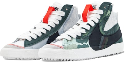 【定製球鞋】Nike Blazer Mid 77 Jumbo 迷彩 高筒 板鞋 男女同款 黑白 Lookbook 【定製球鞋】Nike Blazer Mid 77 Jumbo 迷彩 高筒 板鞋 男女同款 黑白