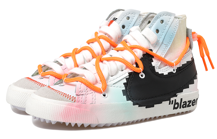 Lookbook 나이키 블레이저 미드 77 점보 '블루핑크' (50 characters) DD3111-100(Team拾玖-马赛克男女S-BOX)