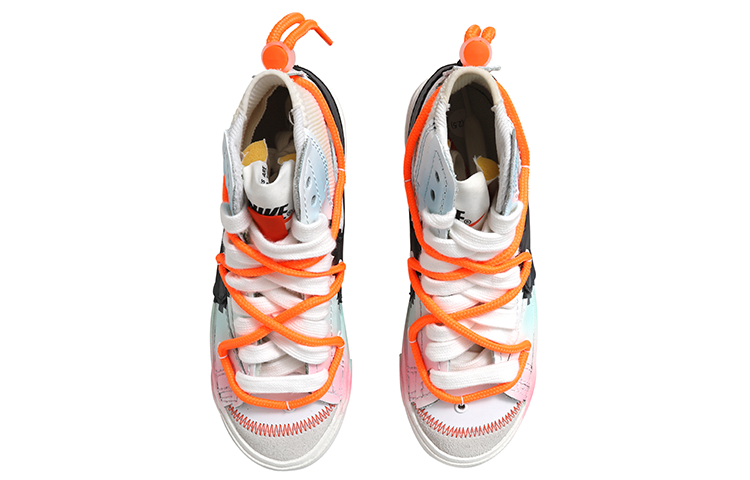 Shop 나이키 블레이저 미드 77 점보 '블루핑크' (50 characters) DD3111-100(Team拾玖-马赛克男女S-BOX)