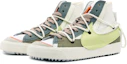 Lookbook Zapatillas Nike Blazer Mid 77 Jumbo 'Gris Verde Deconstruido' DD3111-100(Team51-男女款欧碧)