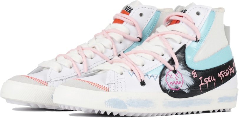 나이키 블레이저 미드 77 점보 '팡 샤오지앤' (Nike Blazer Mid 77 Jumbo '팡 샤오지앤') DD3111-100(Team42-男女同款遇见黑白蓝) Lookbook 나이키 블레이저 미드 77 점보 '팡 샤오지앤' (Nike Blazer Mid 77 Jumbo '팡 샤오지앤') DD3111-100(Team42-男女同款遇见黑白蓝)