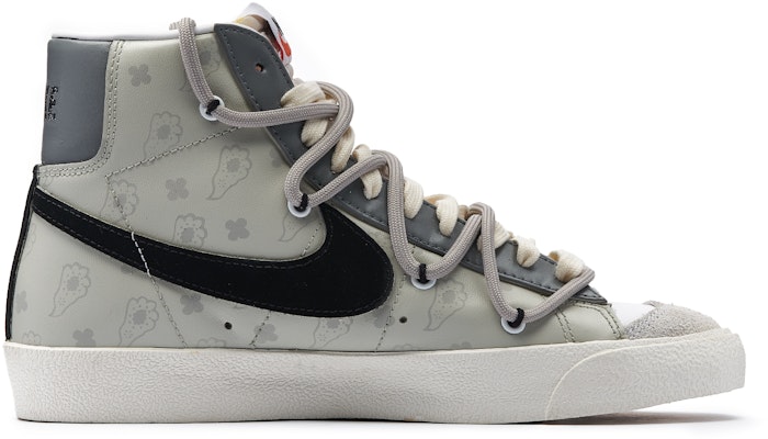 【訂製球鞋】Nike Blazer Mid 77 Vintage 熊貓惡作劇 吉利腰果 腰果花 中筒 板鞋 男女同款 黑灰棕 Order 【訂製球鞋】Nike Blazer Mid 77 Vintage 熊貓惡作劇 吉利腰果 腰果花 中筒 板鞋 男女同款 黑灰棕