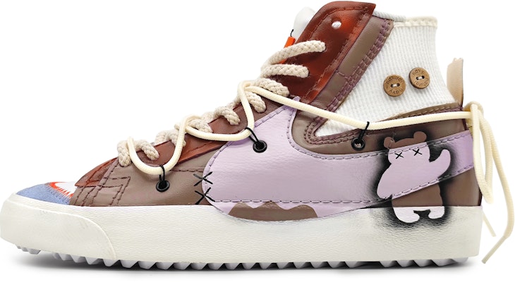 나이키 블레이저 미드 '77 점보 '베어 버튼 그라데이션 디컨스트럭트' (Custom) DD3111-100(Team16-复古小熊紫勾红棕2.0) Buy 나이키 블레이저 미드 '77 점보 '베어 버튼 그라데이션 디컨스트럭트' (Custom) DD3111-100(Team16-复古小熊紫勾红棕2.0)