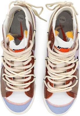 나이키 블레이저 미드 '77 점보 '베어 버튼 그라데이션 디컨스트럭트' (Custom) DD3111-100(Team16-复古小熊紫勾红棕2.0) Shop 나이키 블레이저 미드 '77 점보 '베어 버튼 그라데이션 디컨스트럭트' (Custom) DD3111-100(Team16-复古小熊紫勾红棕2.0)