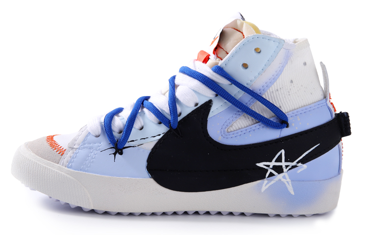 Buy [Zapatillas Personalizadas] Nike Blazer Mid '77 Jumbo 'Grafiti Estrella Azul' DD3111-100-465189