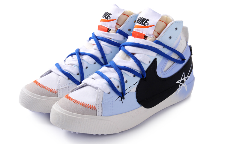 Lookbook [Zapatillas Personalizadas] Nike Blazer Mid '77 Jumbo 'Grafiti Estrella Azul' DD3111-100-465189