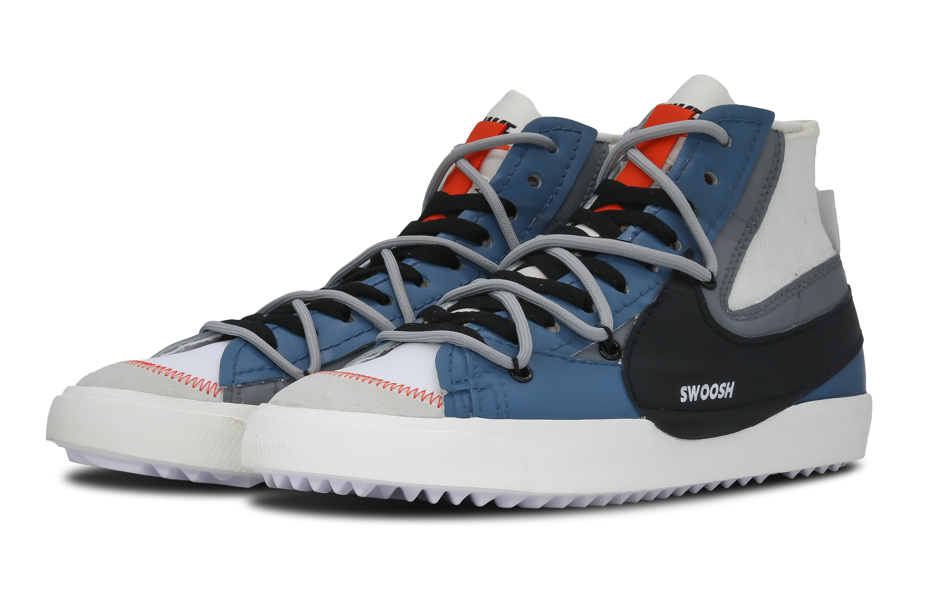 Lookbook 나이키 블레이저 미드 '77 점보 '쿨 샤크' (커스텀) DD3111-100(Team43-男女鲨鱼工业蓝)