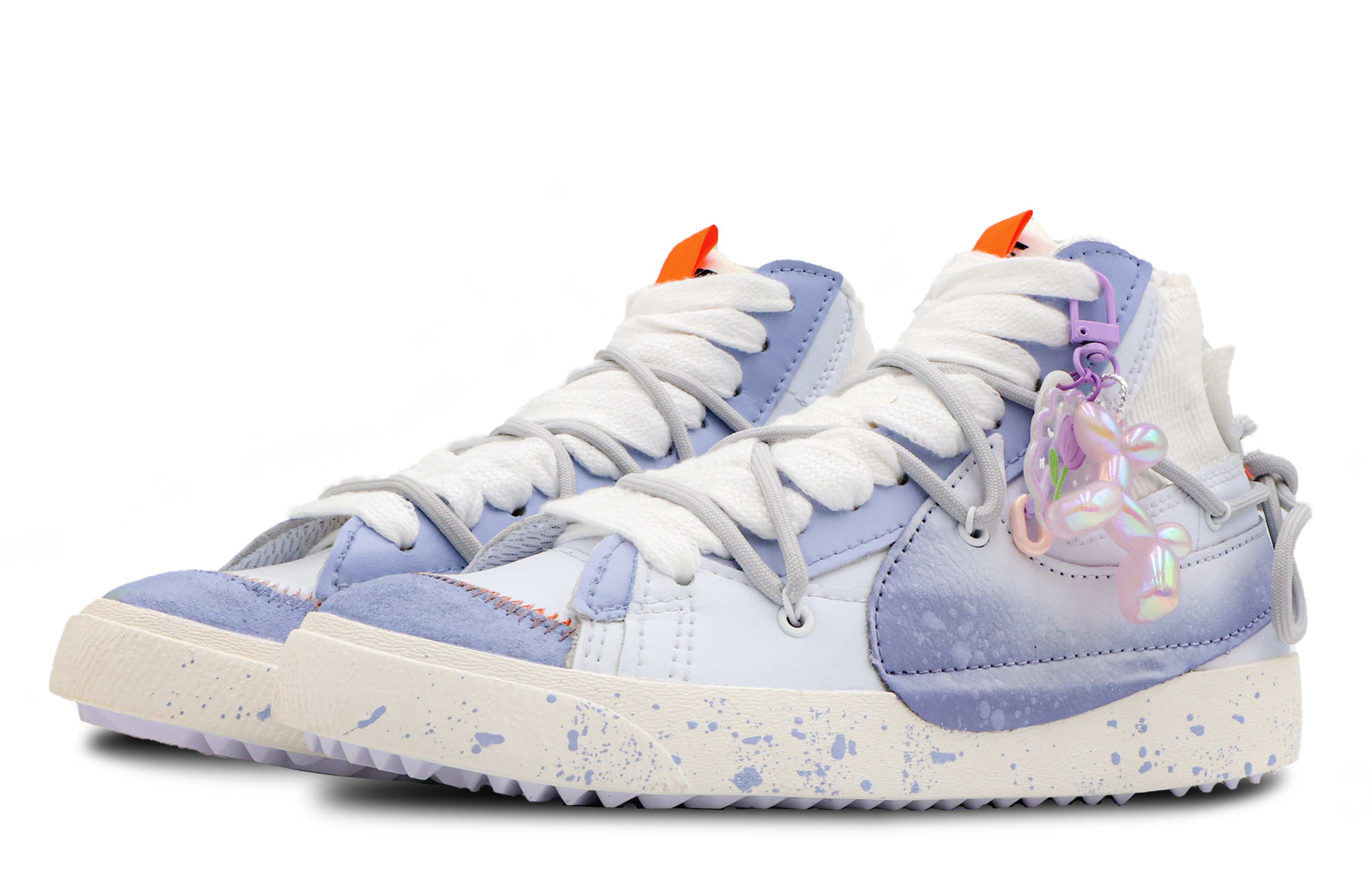 [Custom Shoes] Nike Blazer Mid '77 Jumbo 'Falling in Love - Preppy Purple' 圖 3