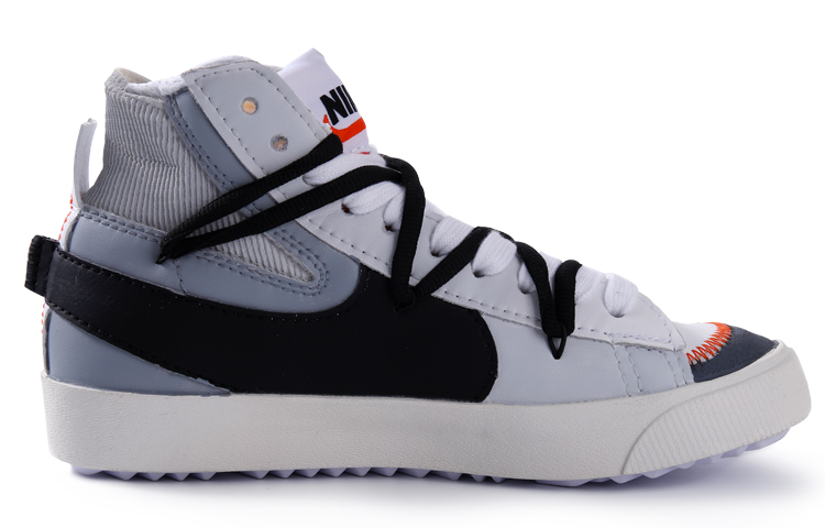 [Custom Shoes] Nike Blazer Mid '77 Jumbo 'Grey White Graffiti Knight' 圖 2