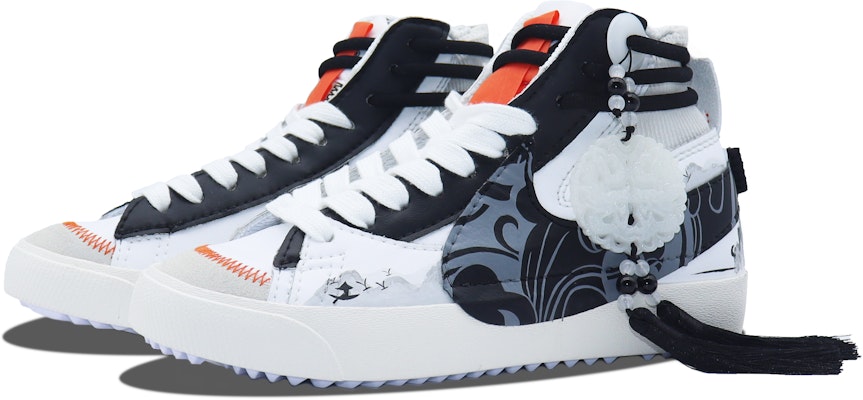 나이키 블레이저 미드 '77 점보 '잉크 워터 타운 커브' (커스텀) DD3111-100-478504 Lookbook 나이키 블레이저 미드 '77 점보 '잉크 워터 타운 커브' (커스텀) DD3111-100-478504