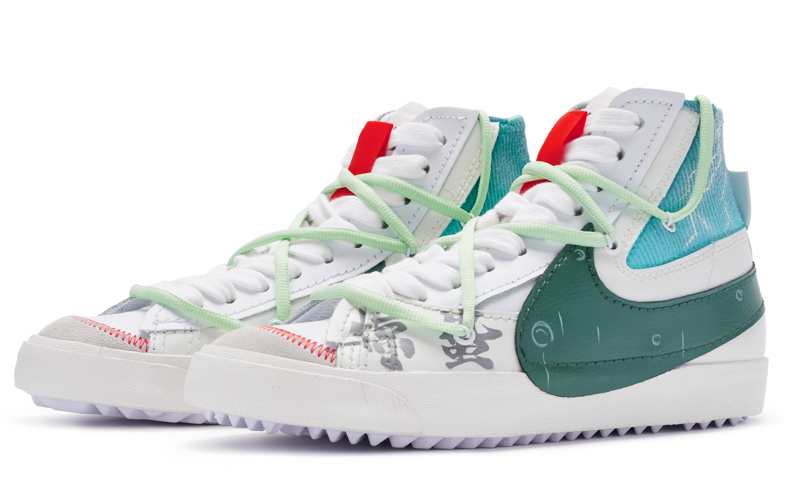 [Custom Shoes] Nike Blazer Mid '77 Jumbo 'Jingzhe Special Box' 圖 3